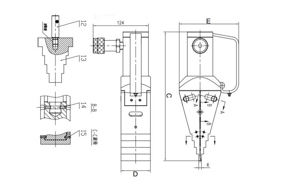 Design of BFS-14 FLANGE SPREADER